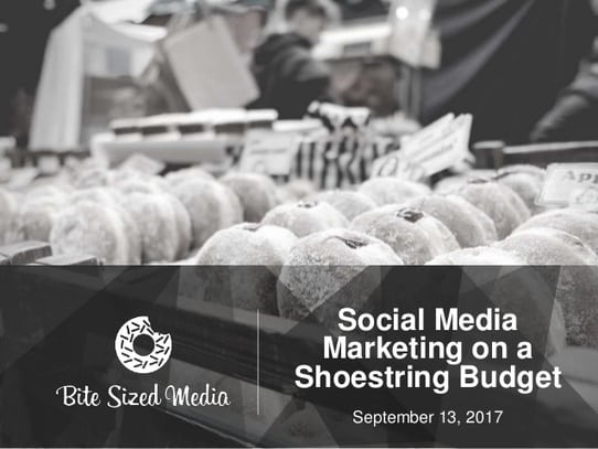 Social Media Marketing on a Shoestring Budget