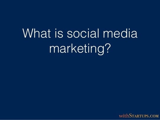 Why do you need social media marketing?